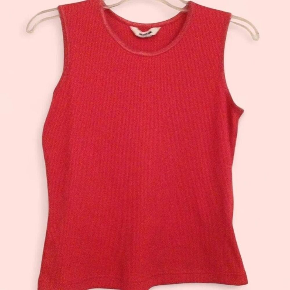 Alia Petites Ribbed Tank Top - Picture 2 of 3